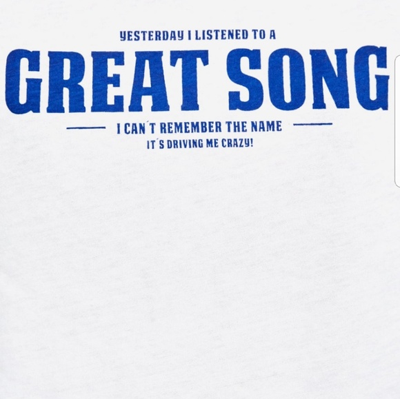 BUNDLE 2 FOR $20!Zara Slogan T-shirt "Great Song " - Picture 4 of 4